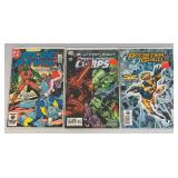 Misc. Comics Including "BLUE BEETLE" And More (Bagged And Carded)