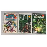 Misc. Comics Including "BLUE BEETLE" And More (Bagged And Carded)