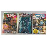 Misc. Comics Including "BLUE BEETLE" And More (Bagged And Carded)