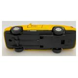 New Old Stock Case Of City Yellow Cab Die Metal And Plastic Cast Taxis With Pull Back And Go Action