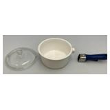 Princess House Nouveau Ceramic Cookware With Glass Lids