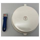 Princess House Nouveau Ceramic Cookware With Glass Lids