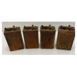 Antique FORD Model "T" Points Wood Case Buzz Ignition Coils