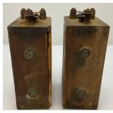 Antique FORD Model "T" Points Wood Case Buzz Ignition Coils