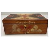 Misc. Hand Carved Wooden Boxes, Inlaid And More
