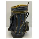 Very Cool Miniature Golf Bag Umbrella Stand With Umbrella