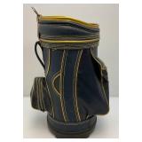 Very Cool Miniature Golf Bag Umbrella Stand With Umbrella
