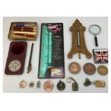 Misc. Vintage Medals, Medallions, Pens And More