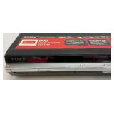 Group Of Misc. Electronics Including Sony S2, Sony DVD Home Theatre System Dav-HDX500 5 Disc. Changer Powers On And Soundesign Turntable (Untested)