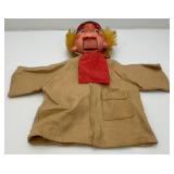1968 Pelham WALTER THE HUNTER Ventriloquist Puppet (Crack In Head Present Can Be Fixed)