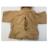 1968 Pelham WALTER THE HUNTER Ventriloquist Puppet (Crack In Head Present Can Be Fixed)