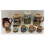 Misc. Collectible Beer Steins