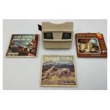 Vintage View-Master With "20,000 Leagues Under The Sea And Prehistoric Animals Stereo Pictures And More