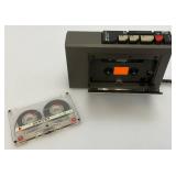 Vintage Sony Cassette-Corder TCM-131, Electro Brand AM Solid State Radio & Toshiba AM/FM Headphones