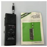 Vintage REALISTIC Brand TRC-219 Citizens 3-Channel Walkie-Talkie With Manual
