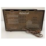 Vintage Admiral, General Electric And Panasonic Radios (VERY COOL)