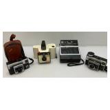 Vintage Kodak Cameras Including Instamatic X-15, X-45, Kadak EK6 Instant Camera & The SWINGER