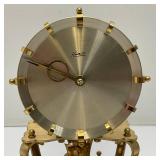 Vintage MCM Atomic Space Age KUNDO Anniversary Desk Clock With Key