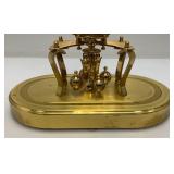 Vintage MCM Atomic Space Age KUNDO Anniversary Desk Clock With Key