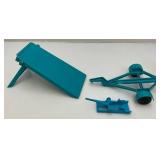 1973 Evil Knievel Scramble Van Complete In Original Box (Back Gate Has Broken Hinge Peg)