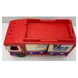 1973 Evil Knievel Scramble Van Complete In Original Box (Back Gate Has Broken Hinge Peg)
