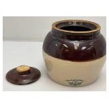 Misc. Vintage Collectible Pottery Items Including Bean Pot And More (Small Crock Has Hairline Crack)
