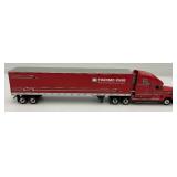 Miniature First Gear Brand Miniature Die Cast Thermo King Semi Truck And Trailer (NIB) And Roadway Semi Truck With Trailer