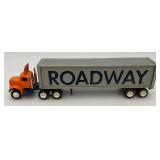 Miniature First Gear Brand Miniature Die Cast Thermo King Semi Truck And Trailer (NIB) And Roadway Semi Truck With Trailer
