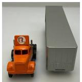 Miniature First Gear Brand Miniature Die Cast Thermo King Semi Truck And Trailer (NIB) And Roadway Semi Truck With Trailer