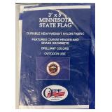 New In bag Old Minnesota Flag 3