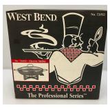 NEW Vintage West Bend The Professional Series Electric Skillet
