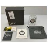 Waterford Crystal Colonnade Clock In Original Box