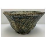 Two Large Decorative Pottery Bowls 5" x 12" & 7" x 12"