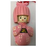 Vintage Misc. Wooden Kimono Dolls And Kimmidoll (Chou)