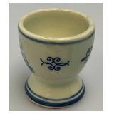 Vintage Blue Delfts Collectible Items Including RYNBENDE Airline Booze Decanters And More