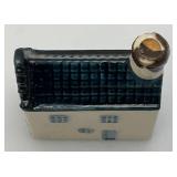 Vintage Blue Delfts Collectible Items Including RYNBENDE Airline Booze Decanters And More