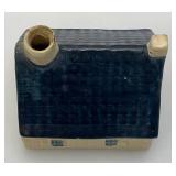 Vintage Blue Delfts Collectible Items Including RYNBENDE Airline Booze Decanters And More