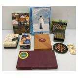 Misc. Vintage Boardgames And Puzzles Including Monopoly, Boogle And More