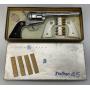 Est. $250.00- $300.00 1950's Collectible Nichols Stallion 45 Mark II Cap Gun Complete With Original Box (Complete)