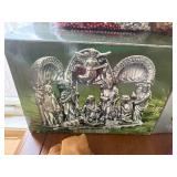 Wallace Silversmiths Christmas 2001 First Edition Ornament Box Set - Nativity & Decor