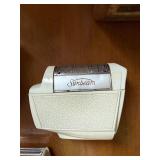 Sunbeam Vintage Electric Shaver, Vintage Looking Speaker & Accessories with Goren Bidding Wheel Discs, Petite Postal Scale