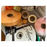 Assorted Satin & Grosgrain Ribbon Spools - Multicolor