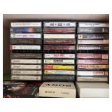 Cassette Tapes Collection - Assorted Artists, 1980s-1990s Music