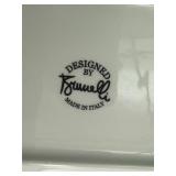 Baum Bros Butterfly Garden Collection 5-Piece Porcelain Set Made in Italy