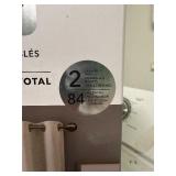 Sunsmart Total Blackout Lined Panel Pair - 2 Panels, 84 In Length