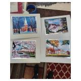 Phil Austin - A Portfolio of Famous American Shrines - 4 Framed Prints