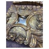 Ornate Gold Framed Wall Mirrors (Lot of 2)