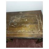 Vintage Wooden Sewing Table with Left 2-Drawer  - 36W x 19D x 30H