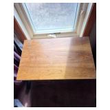 Vintage Wood Sideboard Cabinet with Drawer - 2 Paneled Doors