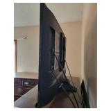 Samsung 40 in LED TV with Slim Bezel and Curved Stand